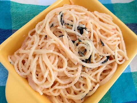 たらこと海苔のスパゲティ☆彡